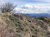 Lazer - Vestiges du site de la Plâtrière  Vue vers l'Est depuis la motte castrale ...