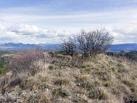 Lazer - Vestiges du site de la Plâtrière  Vue vers le Nord/Est depuis la motte castrale ...