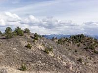 Lazer - Vestiges du site de la Plâtrière  Vue vers l'Est ...
