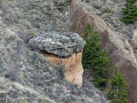 Lazer - Vestiges du site de la Plâtrière  Curiosité géologique plus bas en revenant vers mon véhicule ...