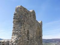 Eglise St Barthélémy d'Ongles - XIIe  Murs Sud depuis l'intérieur de l'église