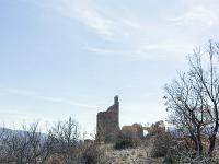 Village ruiné de Vière  Vue sur Saint Barthélémy depuis l'extrème Nord du Village