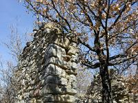 Village ruiné de Vière  Vestiges de murs au Nord/Est du village 4/4