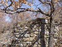 Village ruiné de Vière  Petite construction ronde au Nord/Ouest du village