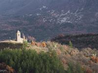 Villes et villages - Vues Générales  Saint Vincent sur Jabron - Le vieux village (Alpes de Haute Provence)