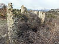 Le Château  Voici tout ce qui reste du logis seigneurial de Raymond de Glandevès
