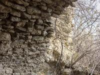 Le Château  Vue vers le Sud depuis la cave