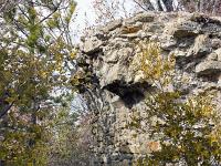 Le Château  Rempart Nord et entrée dans la cour d'honneur 1/2