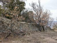 Châteauneuf-Val-St-Donat - Vieux village  Vestiges des jardins seigneuriaux en restanque à l'Est 2/2