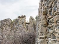 Châteauneuf-Val-St-Donat - Vieux village  Ruines à l'Est du village