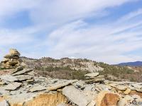 Châteauneuf-Val-St-Donat - Vieux village  Vue vers l'Est