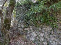 Le Vieil Eyguians  Vestiges d'une bâtisse ...